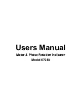 Preview for 1 page of Morris 57088 User Manual