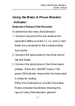 Preview for 10 page of Morris 57088 User Manual