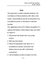 Preview for 18 page of Morris 57088 User Manual