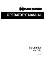 Preview for 1 page of Morris C2 Contour Operator'S Manual