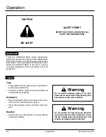 Preview for 32 page of Morris C2 Contour Operator'S Manual