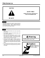 Preview for 58 page of Morris C2 Contour Operator'S Manual