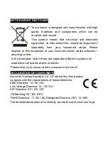 Preview for 17 page of Morris K94250MW User Manual