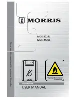 Preview for 1 page of Morris MDE20291 User Manual