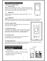 Предварительный просмотр 5 страницы Morris MFS-16220 Operating Instructions Manual