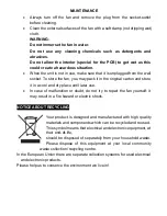 Предварительный просмотр 6 страницы Morris MFT-16218 Instruction Manual