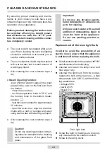 Preview for 24 page of Morris MOF-64521 Instruction Manual