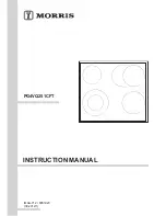 Preview for 1 page of Morris PG4VQ251CFT Instruction Manual