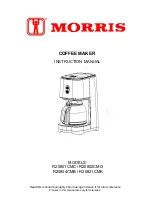 Preview for 1 page of Morris R20801CMC Instruction Manual