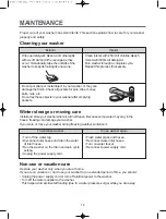 Preview for 14 page of Morris WBW-61055/2 Instruction Manual