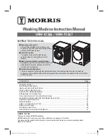 Morris WBW-81246 Instruction Manual предпросмотр