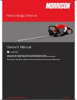 Предварительный просмотр 1 страницы Morrison 571551 Owner'S Manual