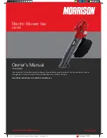 Предварительный просмотр 1 страницы Morrison 571723 Owner'S Manual