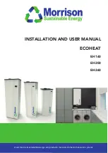 Preview for 23 page of Morrison ECOHEAT EH160 Installation And User Manual