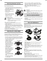 Предварительный просмотр 7 страницы Morrison Electric Hover Mower Owner'S Manual