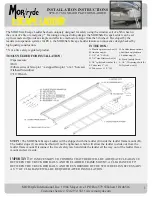 Предварительный просмотр 1 страницы MORryde SP56-137 Installation Instructions Manual