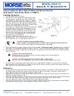 Предварительный просмотр 6 страницы morse 0409 Operator'S Manual