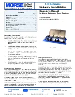 Preview for 1 page of morse 1-5154 Series Operator'S Manual