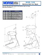 Предварительный просмотр 3 страницы morse 15-SS Operator'S Manual