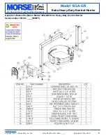 Preview for 6 page of morse 185A-GR Operator'S Manual