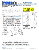 Preview for 3 page of morse 185A-HDSS Operator'S Manual