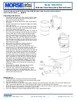 Предварительный просмотр 4 страницы morse 185A-HDSS Operator'S Manual