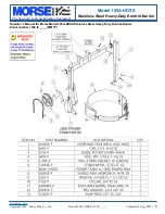 Preview for 5 page of morse 185A-HDSS Operator'S Manual