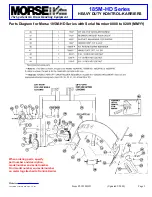 Preview for 3 page of morse 185M-HD Series Operator'S Manual