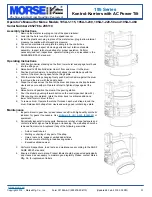 Preview for 4 page of morse 195 Series Operator'S Manual