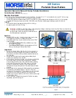 Предварительный просмотр 3 страницы morse 201 Series Operator'S Manual