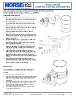 Предварительный просмотр 4 страницы morse 285AM Operator'S Manual