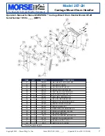 Preview for 7 page of morse 287-2H Operator'S Manual