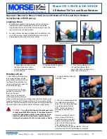 Preview for 5 page of morse 310-1-50-CE Operator'S Manual