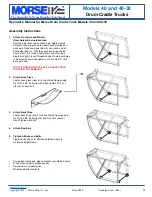 Preview for 3 page of morse 40 Operator'S Manual