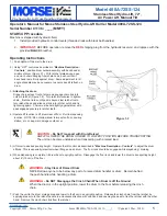 Предварительный просмотр 5 страницы morse 400A-72SS-124 Operator'S Manual