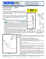 Предварительный просмотр 3 страницы morse 400A-72SS-125 Operator'S Manual