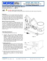 Предварительный просмотр 4 страницы morse 400A-72SS-125 Operator'S Manual