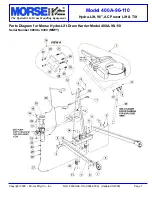 Preview for 7 page of morse 400A-96-110 Operator'S Manual