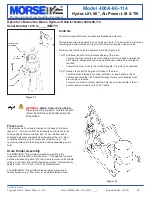 Preview for 4 page of morse 400A-96-114 Operator'S Manual