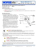 Preview for 5 page of morse 400A-96-114 Operator'S Manual