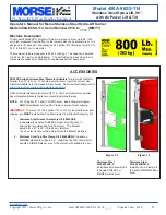 Preview for 3 page of morse 400A-96SS-114 Operator'S Manual