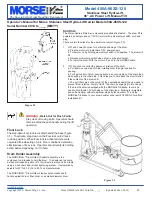 Предварительный просмотр 4 страницы morse 400A-96SS-120 Operator'S Manual