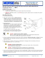 Предварительный просмотр 5 страницы morse 400A-96SS-120 Operator'S Manual