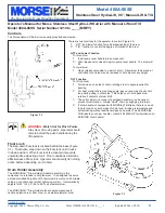 Preview for 4 page of morse 400A-96SS Operator'S Manual