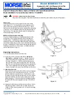 Preview for 4 page of morse 400AM-60-114 Operator'S Manual