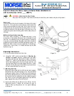 Preview for 4 page of morse 400AM-60-124 Operator'S Manual