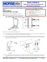 Preview for 5 page of morse 400AM-72 Operator'S Manual