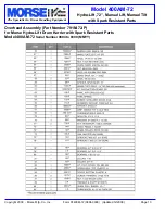 Preview for 10 page of morse 400AM-72 Operator'S Manual