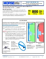 Предварительный просмотр 3 страницы morse 400AM-96-124 Operator'S Manual