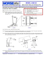 Preview for 5 page of morse 400Z-60 Operator'S Manual